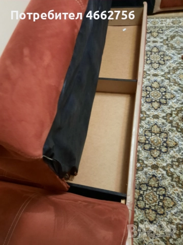 Ъглов диван с две ракли и функция за сън, снимка 3 - Дивани и мека мебел - 52566539