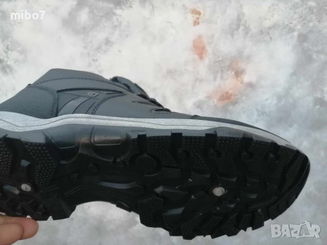 Мъжки зимни, спортни, туристически боти с топъл хастар Caidai, снимка 5 - Мъжки боти - 42852905