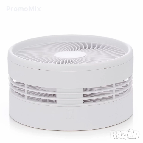   Преносим вентилатор QVC 7039FEB 19.7см 3 скорости безжичен мобилен сгъваем настолен вентилатор, снимка 10 - Вентилатори - 52374576