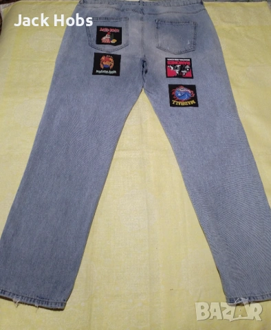 Метъл дънки /дамски, снимка 2 - Дънки - 54073627