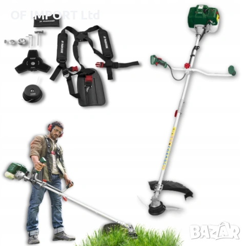 Бензинов Тример Коса PARKSIDE 2 в 1