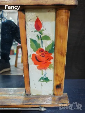 Старо кухненско огледало, снимка 3 - Антикварни и старинни предмети - 47342912