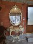 Италианска барокова конзола с огледало Silik 025, снимка 1 - Огледала - 39380514