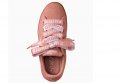 оригинални маратонки на платформа-естествен велур Puma Vikky Ribbon Bold и подарък спортен сак Puma , снимка 3