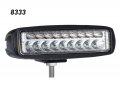 Водоустойчив Алуминиев Халоген 12V LED-с мигач 54W (1бр.) 15.5 см.-7"/250567, снимка 6