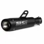 Черно спортно гърне за мотоциклет 325 mm, снимка 2