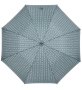 Дъждовен чадър-бастун Автоматичен Veraman White Shapes Lines 86 см, снимка 1 - Други - 42875655