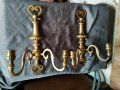 два барокови свещника за стена , снимка 1 - Антикварни и старинни предмети - 30570262