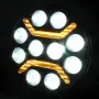 Кръгъл LED халоген 100 W с 10 диода, снимка 3