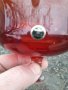 Италианска чаша от рубинен кристал , снимка 3