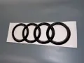Емблема за Ауди Audi задна черен гланц 192мм A1 A3 A4 A5 A6 , снимка 2