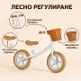 Детско баланс колело с кошница – леко, удобно и регулируемо, 2–4 години, снимка 3