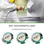 HVLP пистолет за боядисване с чаша 600ml и 3 дюзи, снимка 5