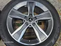 Лети джанти 17ки 5х112 Mercedes + зимни гуми 225/50/17 Bridgestone, снимка 6