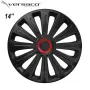 Тасове за джанти 14'' Versaco Trend RR Black, снимка 2