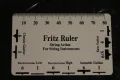 Рулер, линия за гриф лютиерска линия Fritz ruller, снимка 3