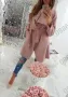 5 цвята дамски преходни палтенца с колан, снимка 2