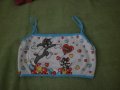 Детско бюстие за момиче с ефектна щампа, ново, снимка 3