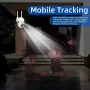 Промоция Нови Безжични Wifi IP въртящи се в 4 посоки камери за наблюдение през смартфон нови налични, снимка 8
