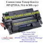 HP Q7551A, 51A (6500 стр.) Тонер Касета Съвместима, снимка 1