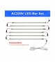 ТВЪРДА LED ЛЕНТА ЗА КУХНЕНСКИ ШКАФ НА 220V С PVC КОРПУС - код 2798, снимка 5