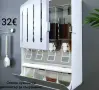 Стенен кухненски диспенсър и шкаф за съхранение, снимка 1