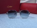 -35% Разпродажба Cartier 2022 прозрачни дамски слънчеви очила Осмоъгълник с камъни, снимка 3