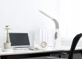 Настолна лампа с Вентилатор ULTRA BRIGHT LED, Регулируема, Бял/Черен, снимка 6