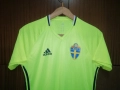 Sweden Adidas Adizero оригинална футболна тениска фланелка тренировъчна Швеция Адидас размер L, снимка 4