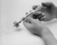 Ретро лабораторен държач за мембранни филтри на Sartorius 50 mm (Западна Германия / ГДР), снимка 4