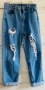 ЛОТ-Bershka,ZARA,CROPP,PULL&BEER,SHEIN-S/XS/L-Къси 8бр.+1бр.дълги дънкови пантал.-незавършен подгъв, снимка 4