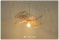 Полилеи бамбукови висящи лампи в китайски стил Японски дзен арт лампи Висящи лампи в стил Юго, снимка 1 - Лампи за таван - 36909991