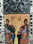 Икона на Св. Св. Теодор Тирон и Теодор Стратилат icona Sveti Teodor, снимка 8