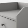 Нощно шкафче в сив цвят, снимка 2