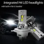 LED крушки H4 с вграден вентилатор LED – T281, снимка 2