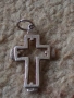 Старо сребърно кръстче 18407, снимка 5