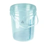 Прозрачна пластмасова градуирана кофа, Обем 20л. Деление 100 мл.,4351, снимка 2