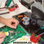 Пластмасов нов държач за запояване на проводници за кабели 30AWG-12AWG с 5 степени на регулиране, снимка 16