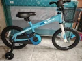 🚴‍♂️ Велосипед DECH 16” със стабилизиращи колела – Син 🌟, снимка 2