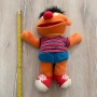 Винтидж плюшена кукла Tyco Tickle Me Ernie от 1996 г. Улица Сезам размер 16 инча, без механизъм, снимка 5