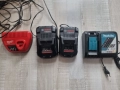 Зарядни Bosch, Makita и Milwaukee, снимка 1