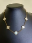 	Дамско колие с 10 детелини от бял седеф, Van Cleef & Arpels VCA, снимка 4