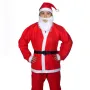 544 Костюм на Дядо Коледа за възрастни универсален размер 5 части комплект, снимка 5