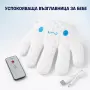 Бебешка успокояваща възглавница с нежно ритмично потупване и дистанционно, снимка 1