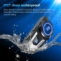 Bluetooth слушалка за мотоциклетна каска, CVC шумопотискане, IP67, снимка 2