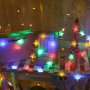 Коледни LED лампички със зездички, снимка 5