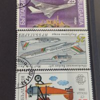 Пощенски марки  смесени серий КОСМОС,САМОЛЕТИ поща България от соца за колекция 29292, снимка 10 - Филателия - 37711885