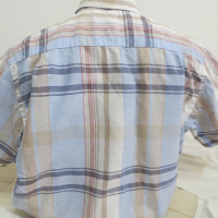Мъжка риза с къс ръкав от лен McNeal, снимка 3 - Ризи - 36533334