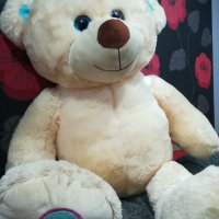 Голям плюшен мечок - 1м /немски , снимка 1 - Плюшени играчки - 38772977