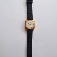 Мъжки часовник Заря Zaria 21jewels позлата АУ 10, снимка 1 - Антикварни и старинни предмети - 39636174